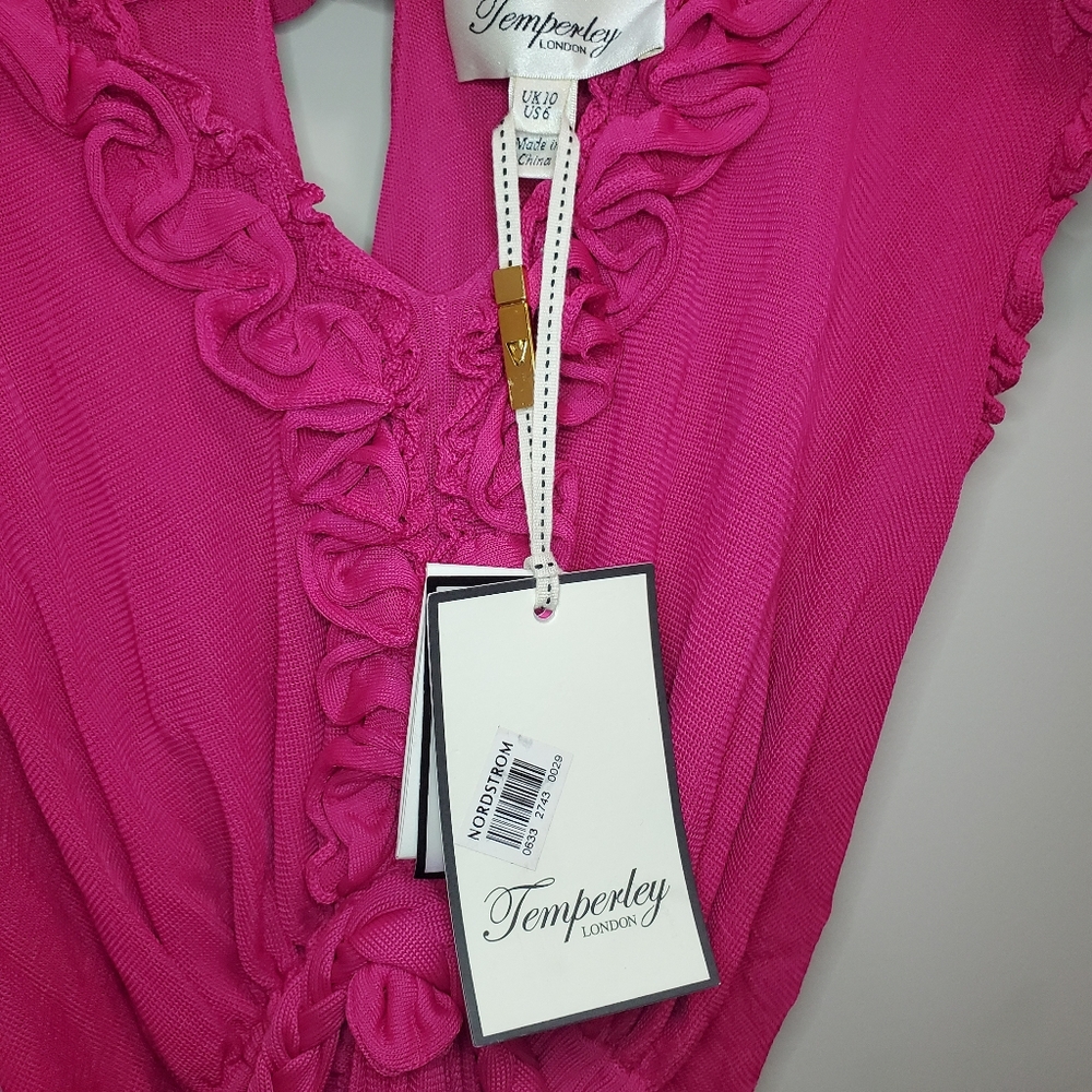 Temperley London Runway Pink Dress - Picture 6 of 8